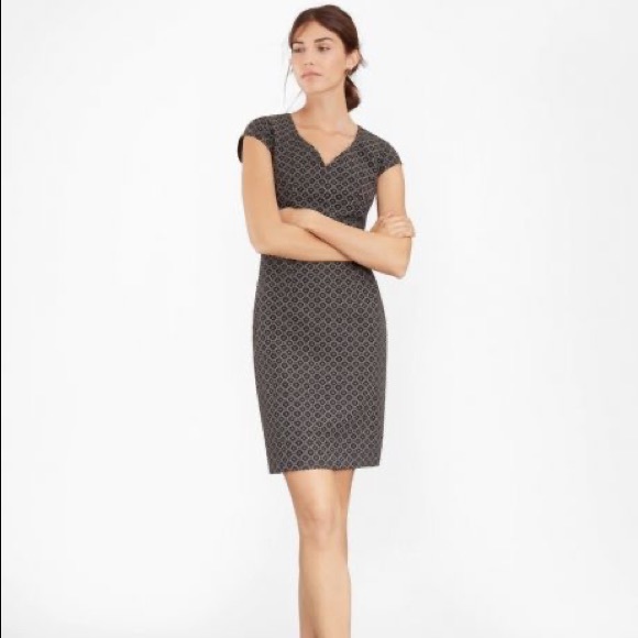 Brooks Brothers Dresses & Skirts - BROOKS BROTHERS FLORAL JACQUARD SHEATH DRESS SZ 8 CAREER ELEGANT SOPHISTICATED